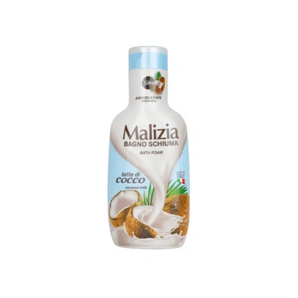 شامپو بدن مالیزیا مدل coconut milk حجم 1000 میلی لیتر