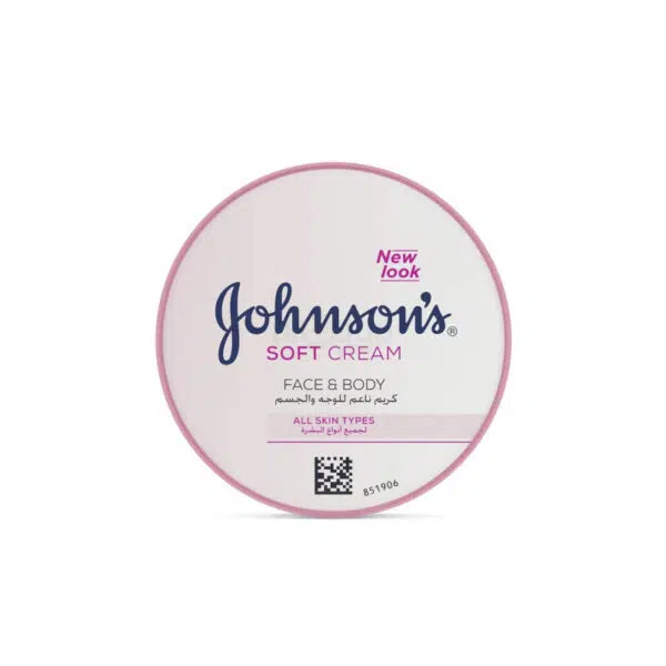 کرم مرطوب کننده جانسون مدل Soft Cream حجم 200 میلی لیتر