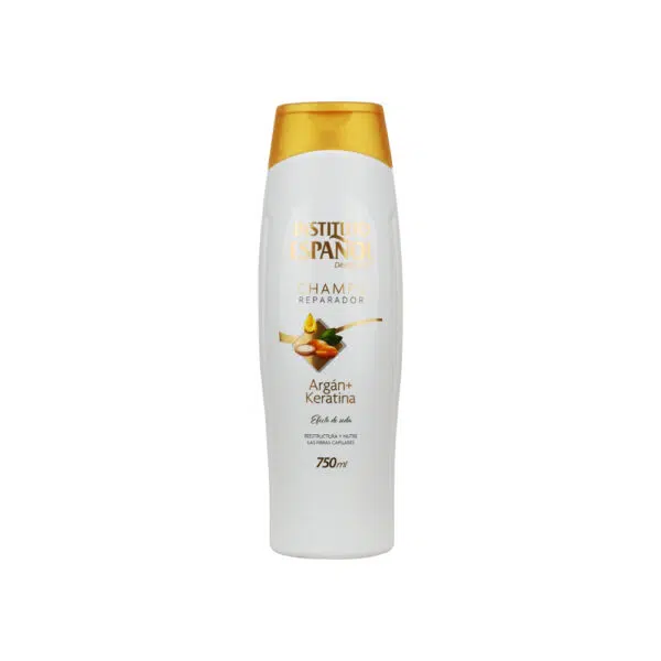 شامپو تقویت کننده اسپانول مدل Argan + Keratin حجم 750 میل