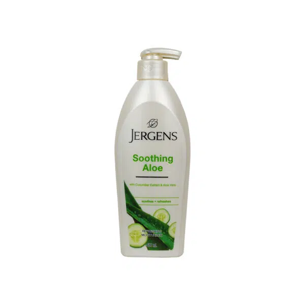 لوسیون بدن جرجنز مدل Soothing Aloe حجم 400 میلی لیتر