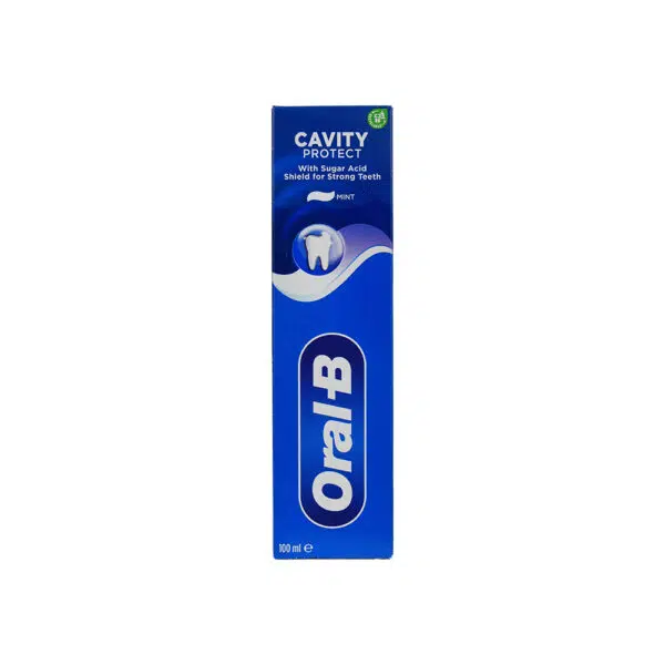 خمیردندان ضد پوسیدگی اورال بی مدل Cavity protect حجم 100 میلی گرم