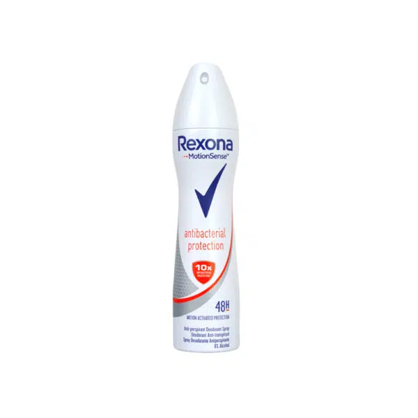اسپری ضد تعریق زنانه رکسونا مدل Antibacterial Protection حجم 200 میلی لیتر