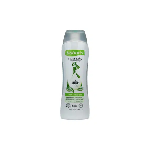 شامپو بدن باباریا مدل Aloe حجم 600 میلی لیتر