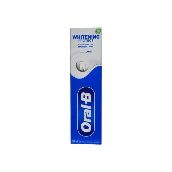 خمیردندان سفید کننده اورال بی مدل Whitening Protect حجم 100 میلی گرم