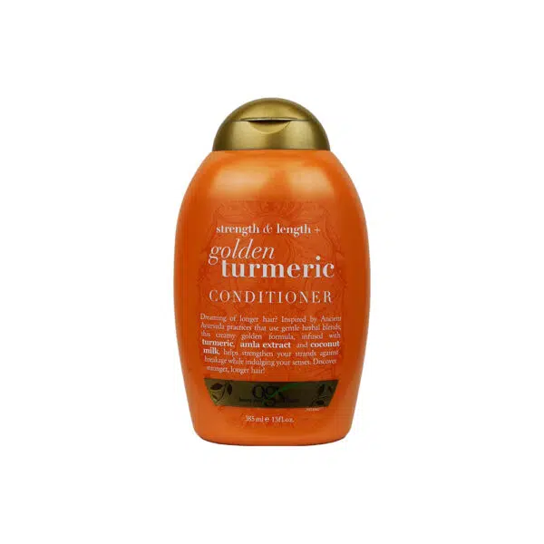 نرم کننده زردچوبه او جی ایکس مدل Golden Turmeric حجم 385 میلی لیتر