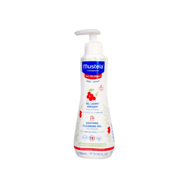 ژل شستشوی سر و بدن کودک موستلا مدل SOOTHING حجم 300 میلی لیتر