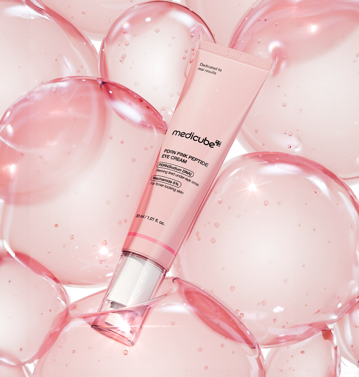 کرم دور چشم مدی کیوب مدل PDRN PINK PEPTIDE حجم 30 میلی لیتر - Image 5